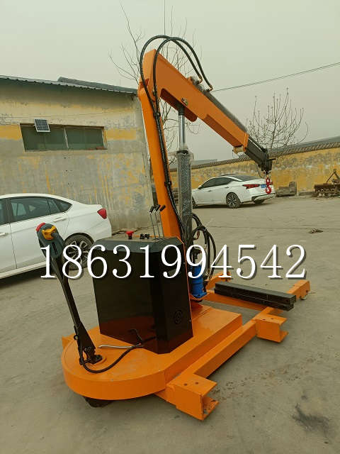 裕华区自卸车厢随车吊 自制轮式四不像起重机 四驱平板吊 5吨 贵盛